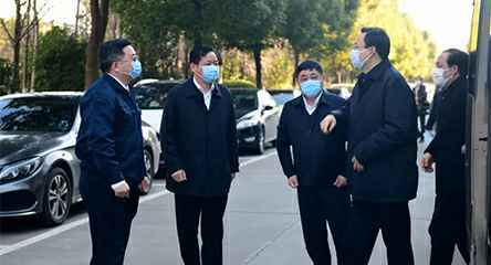 省委常委、苏州市委书记蓝绍敏来到杭州何强安全监控技术有限公司调研